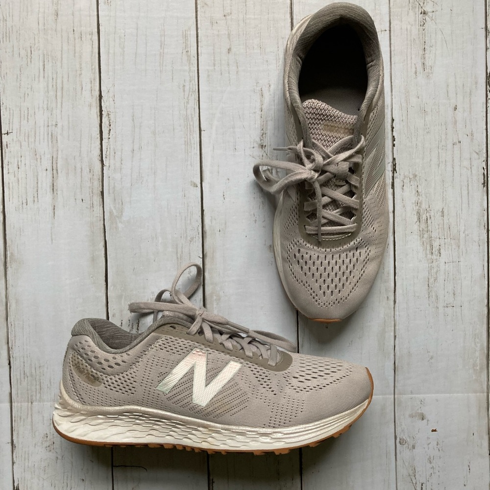 New Balance Light Grey Athletic Sneaker